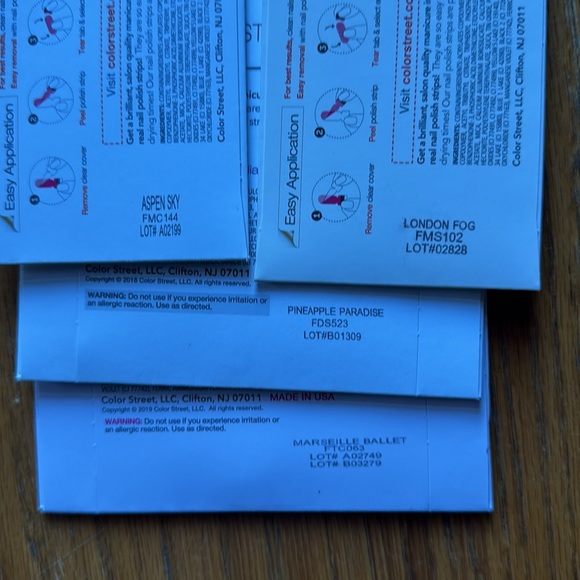 8 sets of Color Street Nail Manicures - Picture 7 of 7